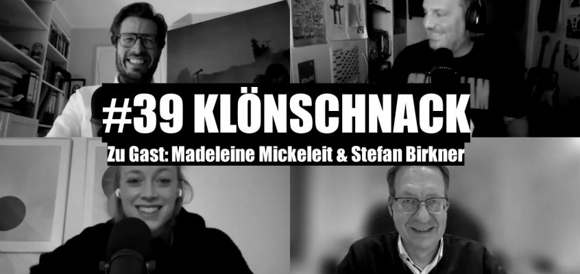 WUNSCHWORT.FM Folge #39: Klönschnack (mit Madeleine Mickeleit & Stefan Birkner)