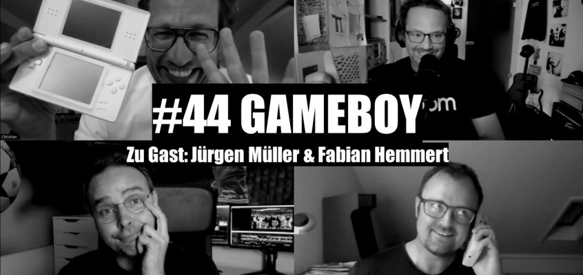WUNSCHWORT.FM Folge #44: Gameboy (mit Jürgen Müller und Fabian Hemmert)